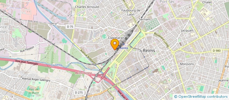 localisation de l'entreprise CTRE FORMAT COMMERCIAUX EN LIBRAIRIE  REIMS