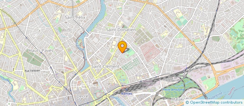 localisation de l'entreprise CTRE FORMAT DIRIGEANTS CHRETIENS REG PDL à NANTES