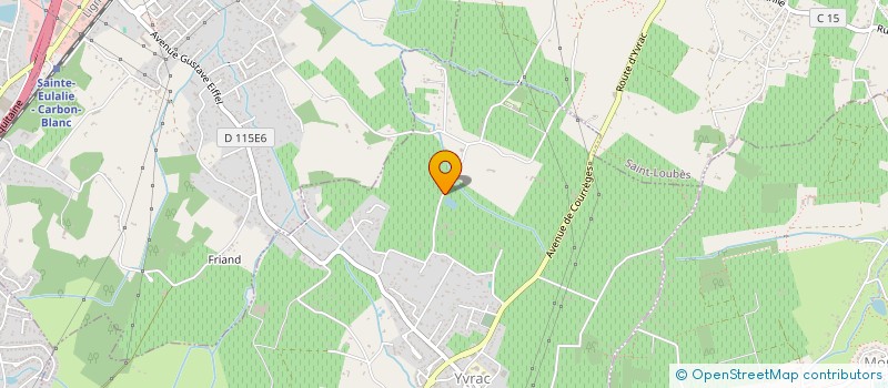 localisation de l'entreprise CTRE FORMATION AUX TECHNOLOGIES INFORMAT  YVRAC