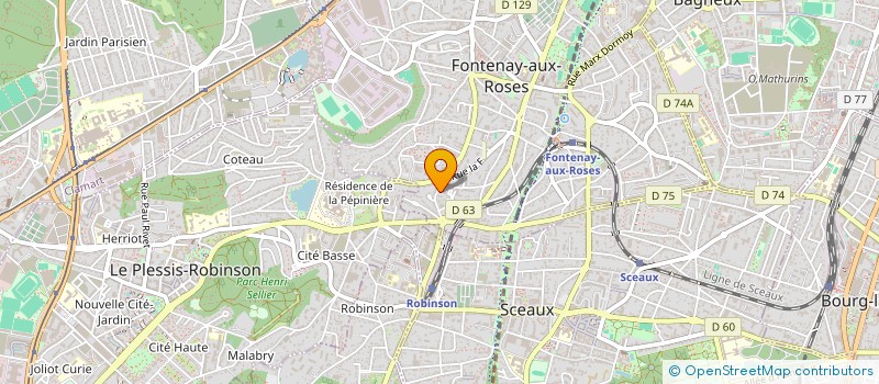 localisation de l'entreprise CTRE FR RECHERCHE SUR RENSEIGNEMENT à FONTENAY-AUX-ROSES