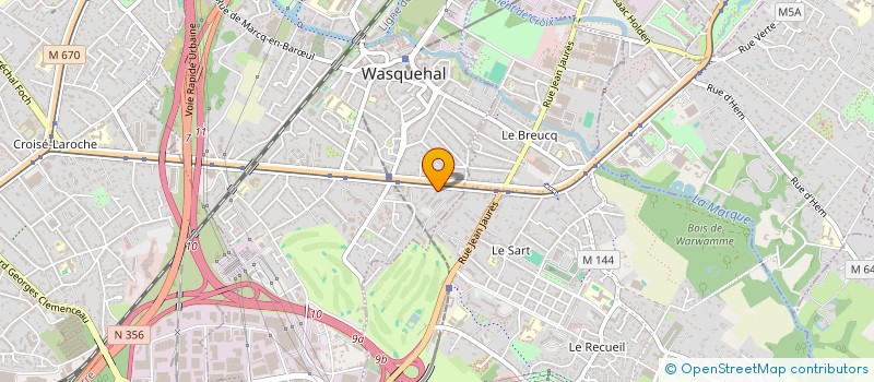 localisation de l'entreprise CTRE GEST AGREE PROF COMPTAB LIBER N PDC à WASQUEHAL