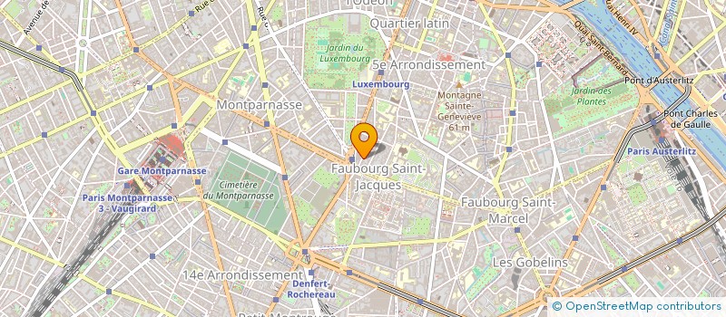 localisation de l'entreprise CTRE INFO SURDITE IMPLANT COCHLEAIRE  PARIS