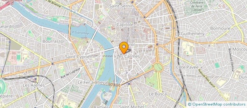localisation de l'entreprise CTRE INFORM TLSAIN DEVELOPMT SOLIDAIRE  TOULOUSE