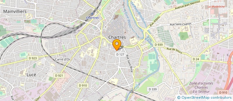 localisation de l'entreprise CTRE INFORMATION COORDINA ACTION SOCIALE à CHARTRES