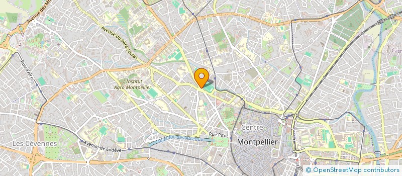 localisation de l'entreprise CTRE INFORMATION JEUNESSE LANGUEDOC ROUSSILLON à MONTPELLIER
