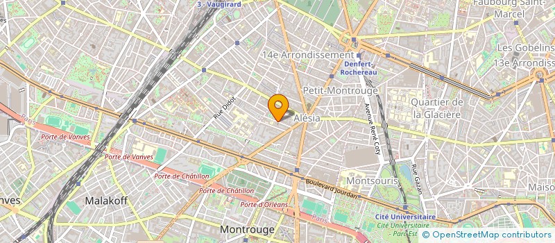 localisation de l'entreprise CTRE INFORMATIQUE INITIAVE INFORMATIS  PARIS