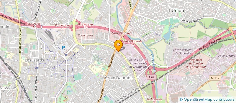 localisation de l'entreprise CTRE INFORMATIQUE RECOUVREMENT SUD OUEST à TOULOUSE