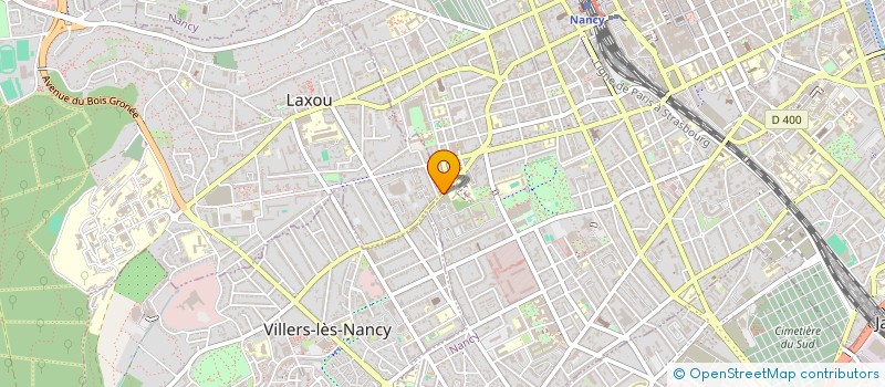 localisation de l'entreprise CTRE INITIATIV.RECHERCHE SUR LA FAMILLE  LAXOU