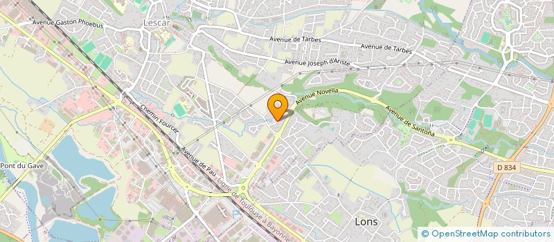 localisation de l'entreprise CTRE INITIATIVE RECHERCHE FORMATION  LESCAR