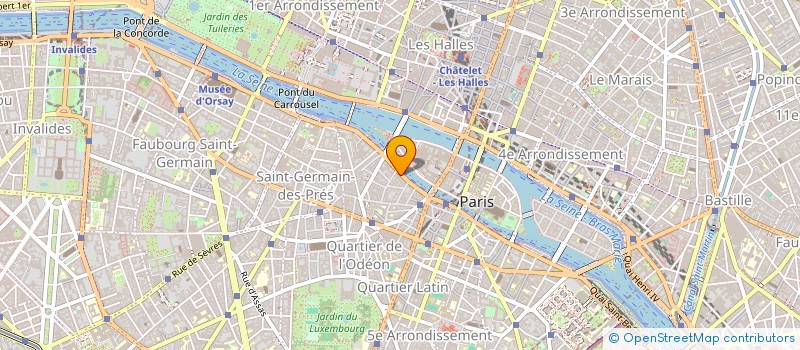localisation de l'entreprise CTRE INT REPORTAGE INFORM CULTUR FRANCE  PARIS