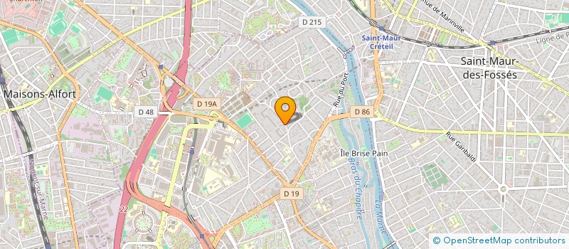 localisation de l'entreprise CTRE INTER RECHERC ETUD PREVIS à CRETEIL