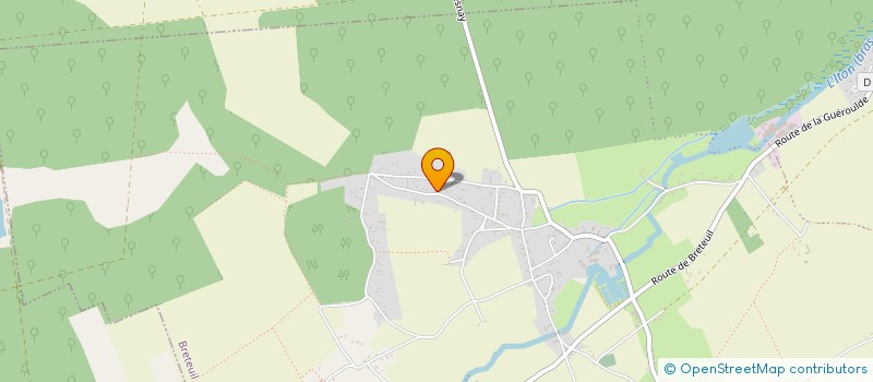 localisation de l'entreprise CTRE INTER TECH L IMAGE SON L ECRITURE  BRETEUIL