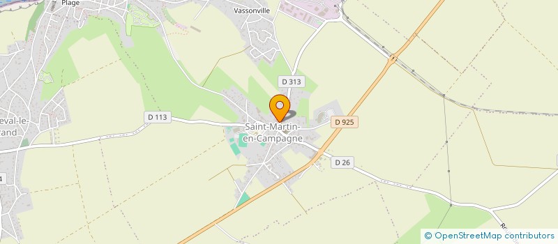 localisation de l'entreprise CTRE INTERCOM ACTION SOCIALE PETIT CAUX à PETIT-CAUX