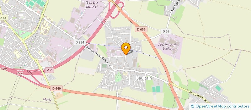 localisation de l'entreprise CTRE INTERCOM LOISIR ENFANT SEBOURG ESTR  ESTREUX