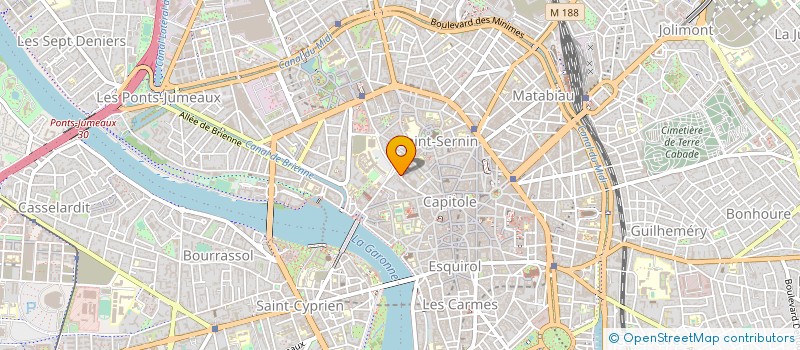 localisation de l'entreprise CTRE INTERDIS ETUDES PHARMACOCINETIQUE à TOULOUSE