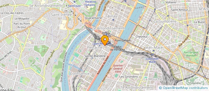 localisation de l'entreprise CTRE INTERNAT ETUDES DEVELOP LOCAL à LYON