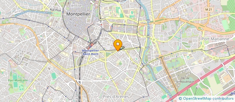 localisation de l'entreprise CTRE INTERNAT FORMAT SERVICES INFORMATIQ à MONTPELLIER