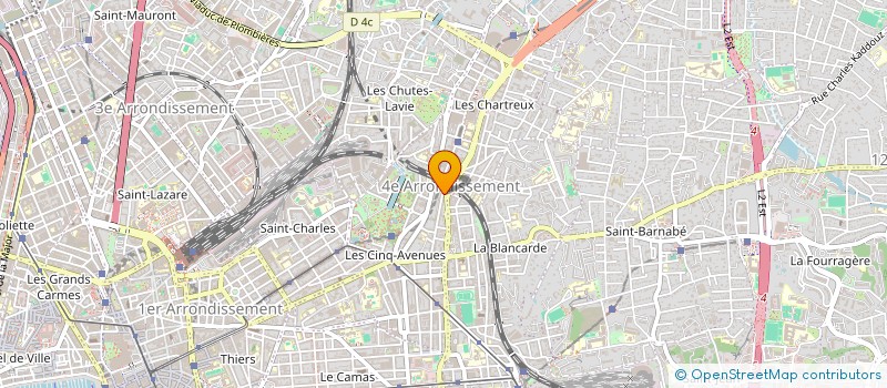 localisation de l'entreprise CTRE INTERNAT RECHERC ETUDE PROVENCALES à MARSEILLE