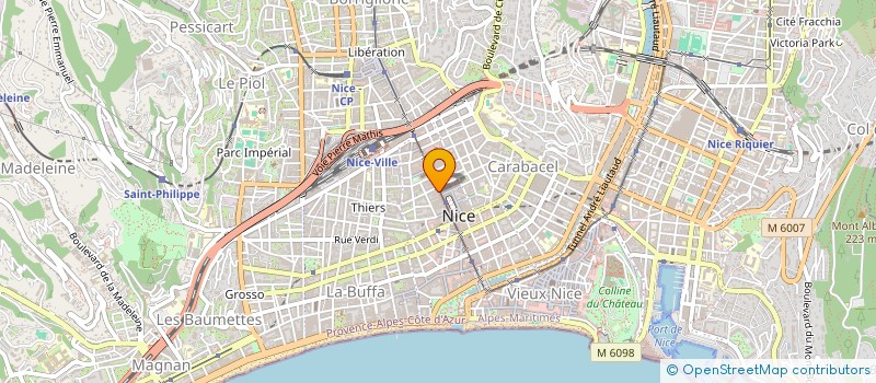 localisation de l'entreprise CTRE INTERNATIONAL DE RECHERCHE MUSICALE à NICE