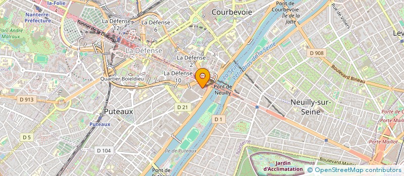 localisation de l'entreprise CTRE INTERP VOY RENC ENT CIVES à PUTEAUX