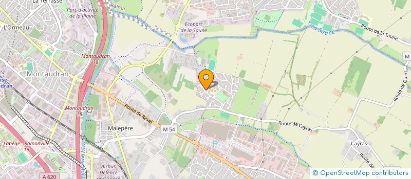 localisation de l'entreprise CTRE INTERPROF LIAISON OPERATIO CONSTRUC  SAINT-ORENS-DE-GAMEVILLE