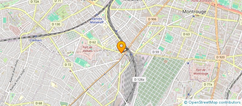 localisation de l'entreprise CTRE INTERREG FORMAT MONITEUR AUTO ECOLE à CHATILLON