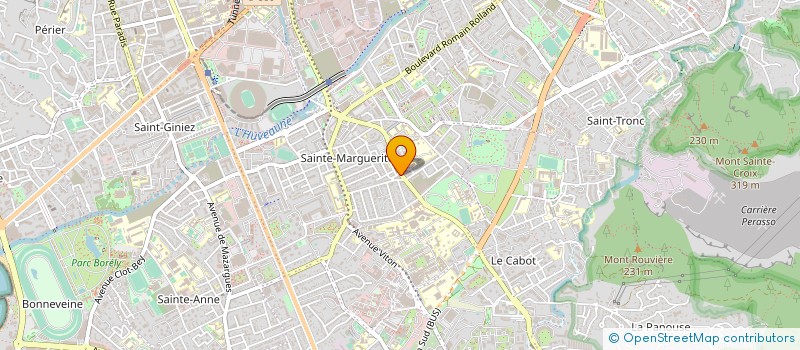 localisation de l'entreprise CTRE INTERREG TOXIXOVIGILANCE MIDI MEDIT à MARSEILLE
