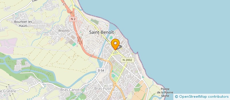localisation de l'entreprise CTRE INTERVENTION TRANSMISSIONS IMMOB à SAINT-BENOIT
