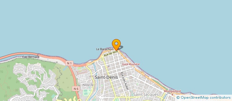localisation de l'entreprise CTRE JEUNES FOOTBALLEURS VILLE ST DENIS à SAINT-DENIS