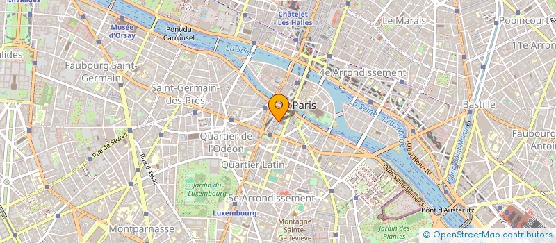 localisation de l'entreprise CTRE LANGUE CULTURE ITALIENNE DE L'EIEC à PARIS