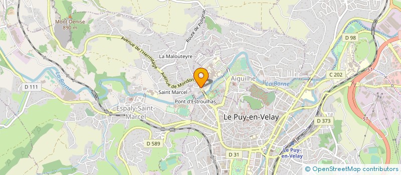 localisation de l'entreprise CTRE LIAISON DES EQUIPES DE RECHERCHE à LE PUY-EN-VELAY
