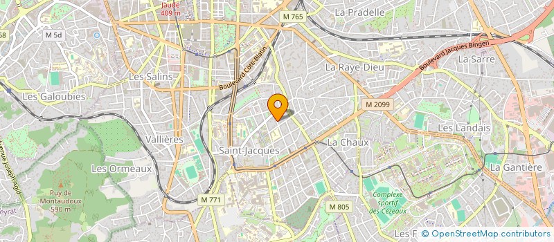 localisation de l'entreprise CTRE LOCAL INFO COORDINATION GERONTOLOGIQUE à CLERMONT-FERRAND