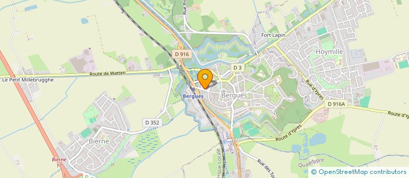 localisation de l'entreprise CTRE LOISIRS EDUCATIFS LA CLE DES CHAMPS à STEENE