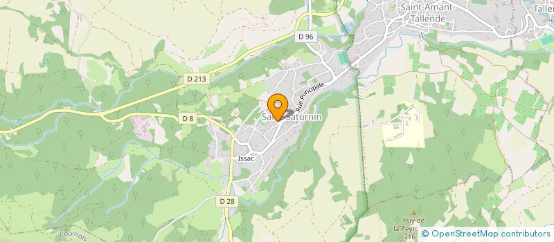 localisation de l'entreprise CTRE LOISIRS SANS HEBERGEM ST SATURNIN à SAINT-SATURNIN