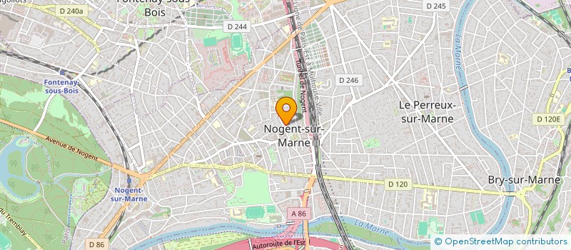 localisation de l'entreprise CTRE MATERNEL MUNICIPAL ACCUEIL LOISIR à NOGENT-SUR-MARNE