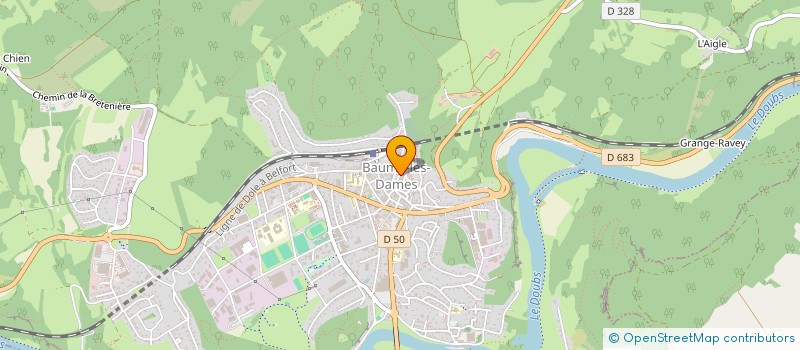 localisation de l'entreprise CTRE MUNIC FORMAT ACCUEIL INFORM ORIENT à BAUME-LES-DAMES