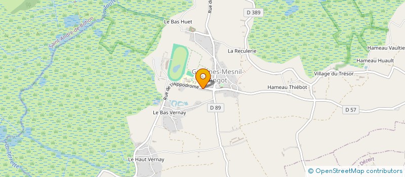 localisation de l'entreprise CTRE NATION FORMAT PROFES LADS JOCKEYS à GRAIGNES-MESNIL-ANGOT