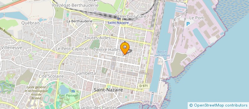 localisation de l'entreprise CTRE NAZAIR CONTROLES TECHNIQUES AUTOMOB à SAINT-NAZAIRE