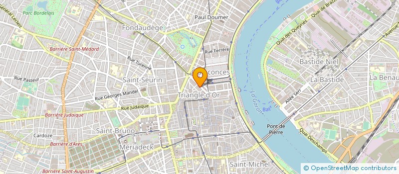localisation de l'entreprise CTRE NOTARIAL ASSISTANCE FISCALE à BORDEAUX