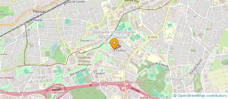 localisation de l'entreprise CTRE ORIENTATION NATIONALE SERVICES EMPLOI INDEPENDANT LOGEMENT à PESSAC