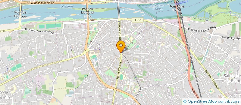 localisation de l'entreprise CTRE ORLEANS RECHERCHE PSYCHOTHER à ORLEANS