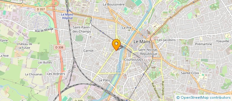 localisation de l'entreprise CTRE PATRIMOINE FACTURE INSTRUMENTALE à LE MANS