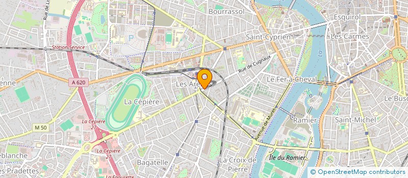 localisation de l'entreprise CTRE PEDAGOGIQUE SUD-OUEST à TOULOUSE