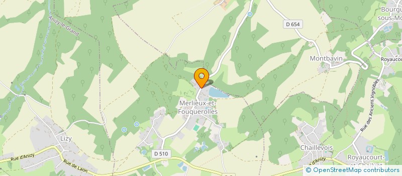 localisation de l'entreprise CTRE PERMANENT INITIATIVE ENVIRONNEMENT à MERLIEUX-ET-FOUQUEROLLES