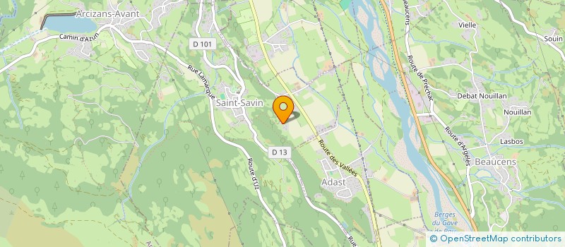 localisation de l'entreprise CTRE POLYCULTUREL MIDI PYRENEES  PRECHAC