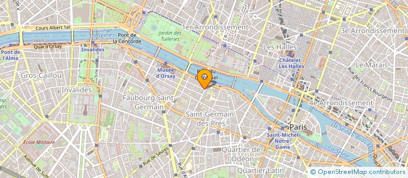 localisation de l'entreprise CTRE REALISATION ETUDES RECHERCHES  PARIS