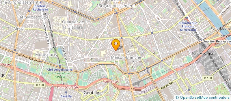 localisation de l'entreprise CTRE RECHE ETUDES STRATEGIES TECHN POLYT à PARIS