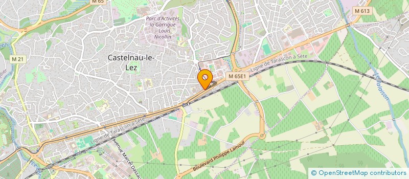 localisation de l'entreprise CTRE RECHE INVEST PHARMA DEVELOP MEDICA à CASTELNAU-LE-LEZ