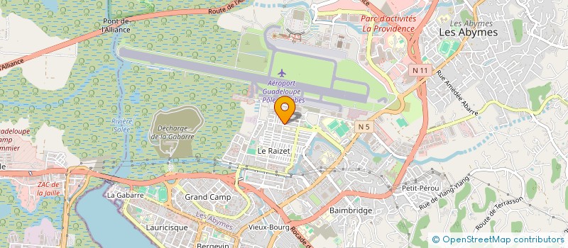 localisation de l'entreprise CTRE RECHER DEVELOP INTER ECOLE NORMALE à LES ABYMES
