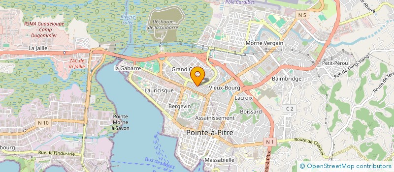 localisation de l'entreprise CTRE RECHER EDUCA DEVEL ORIENT JEUNE ENF à LES ABYMES
